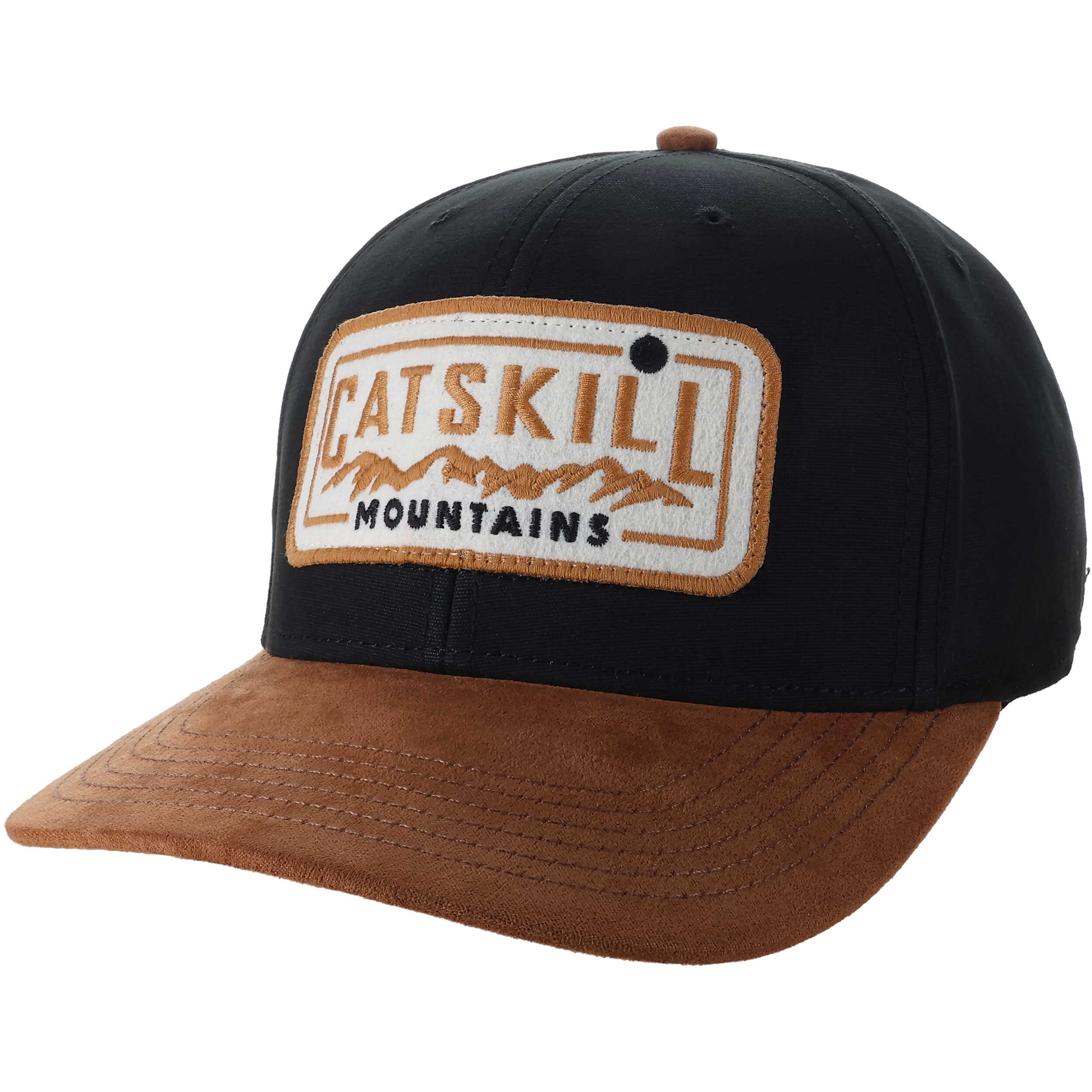 The Legacy Trucker Hat - Brown Oil Cloth/Black