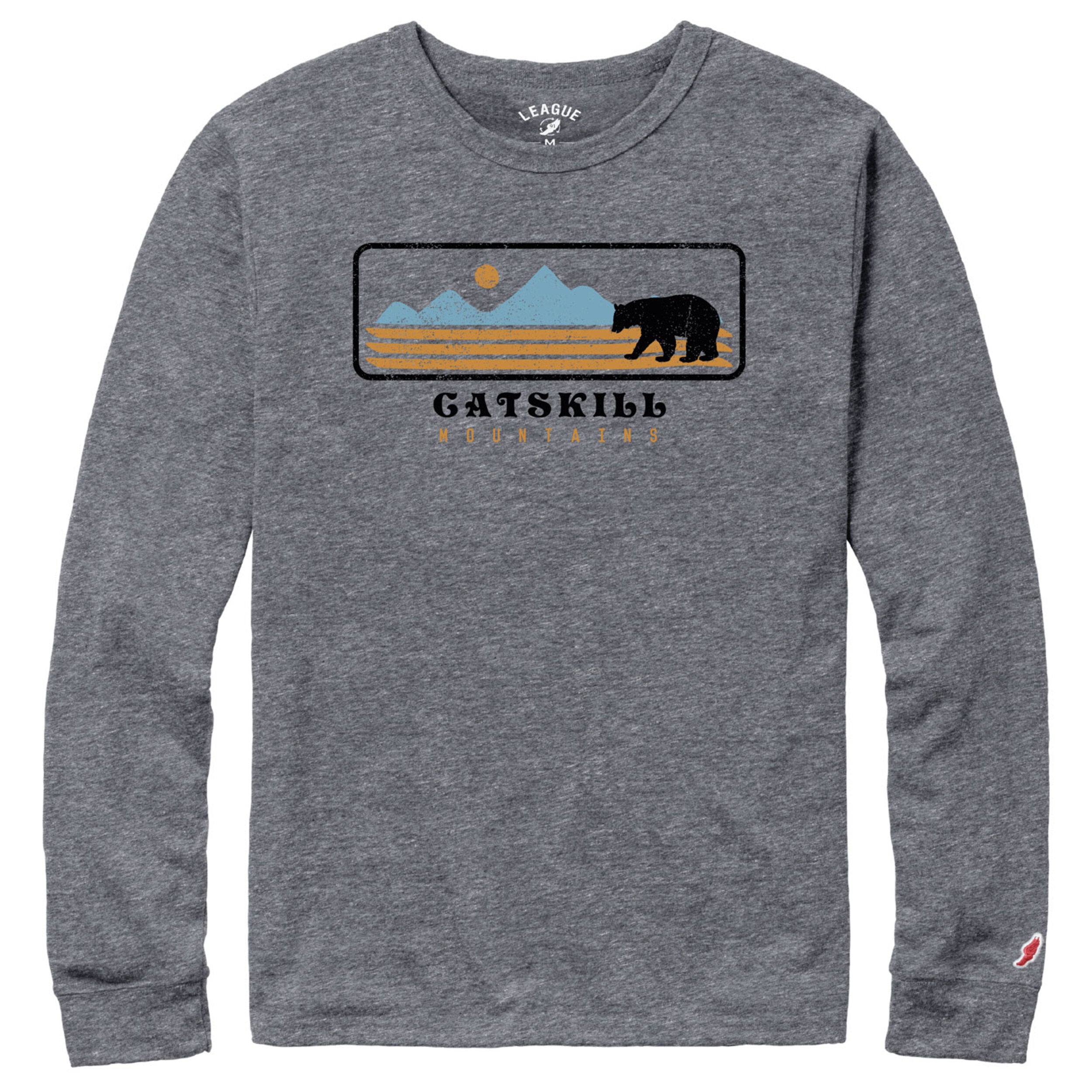 Victory Falls Long Sleeve T-Shirt- Send Me a Postcard/Fall Heather