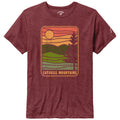 Premium Legacy Heather T-Shirts - Shine On/Garnet