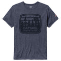 Premium Legacy Heather T-Shirts - Through the Trees/Navy