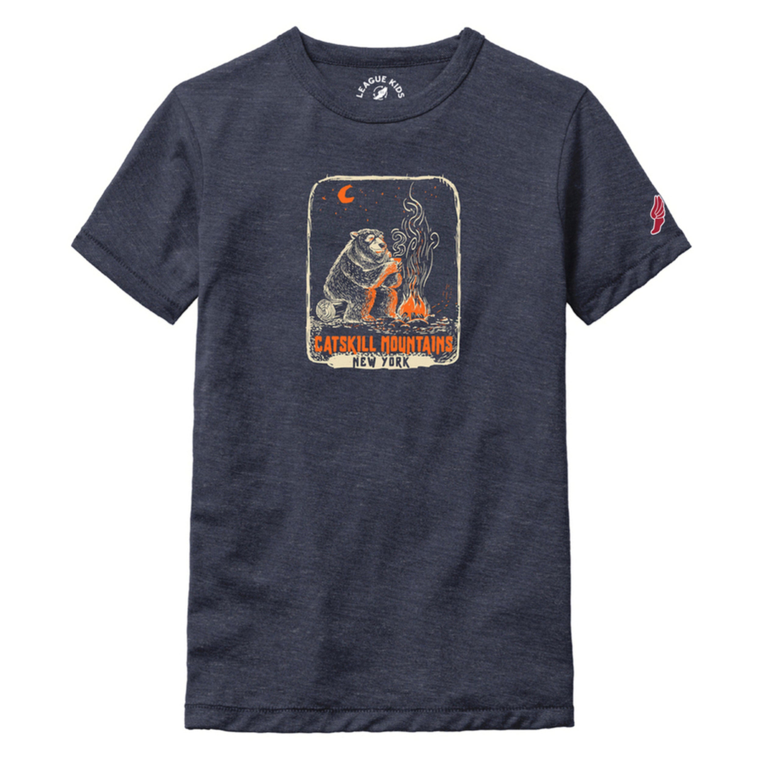 Kids Victory Falls Tees Tee - Navy
