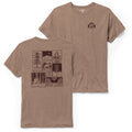 Premium Legacy Heather T-Shirts - Mountain Scene/Tan