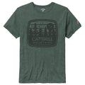 Premium Legacy Heather T-Shirts - Through the Trees/Hunter Green