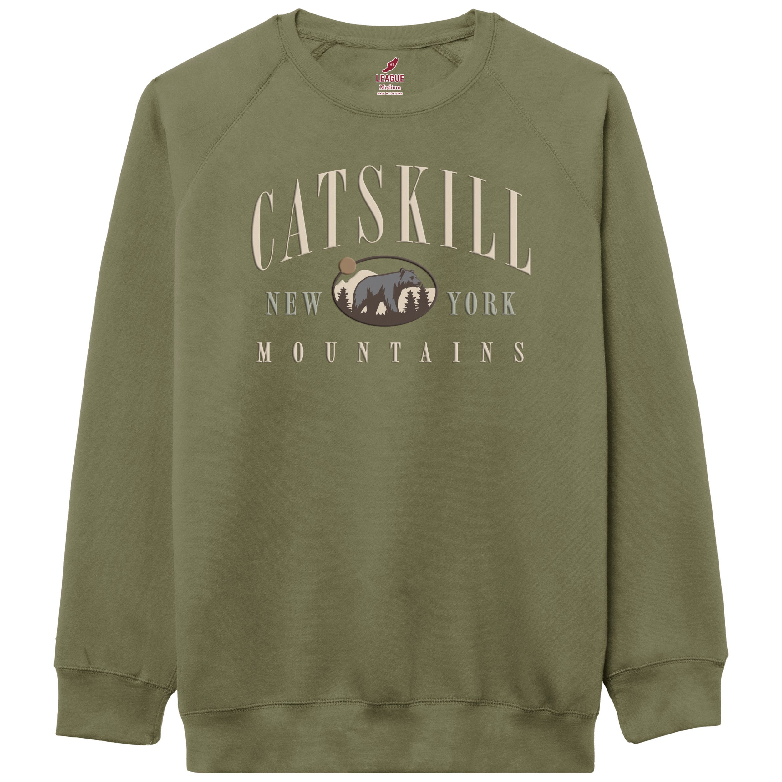 The Legacy Crewneck Sweatshirt - Deep Lichen