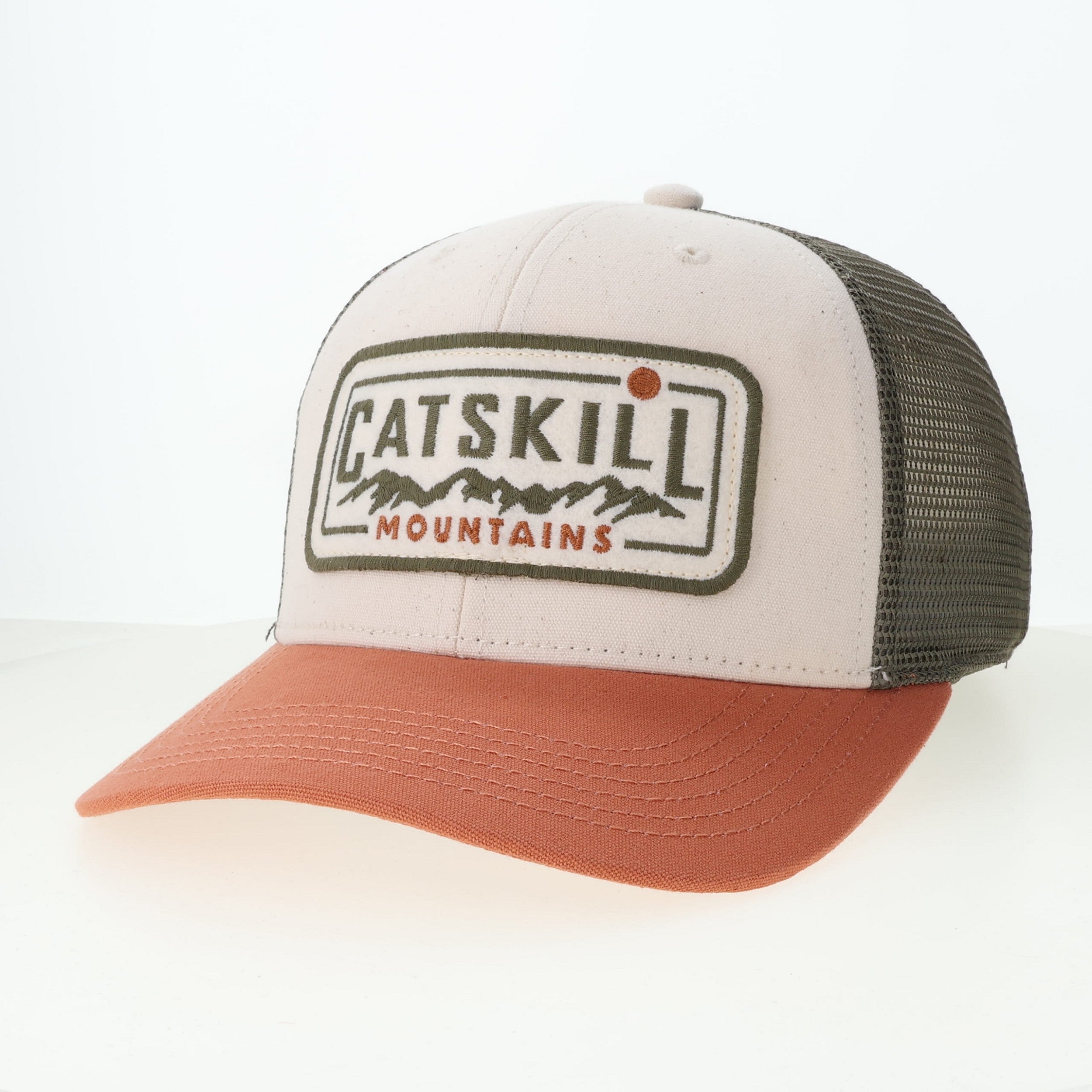 The Legacy Trucker Hat - Stone Bronze/Light Olive